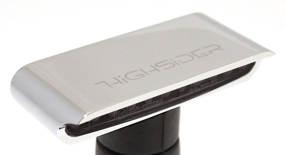 HIGHSIDER LED-Blinker STRIPE mit Universal Alu-Gehäuse (Set)