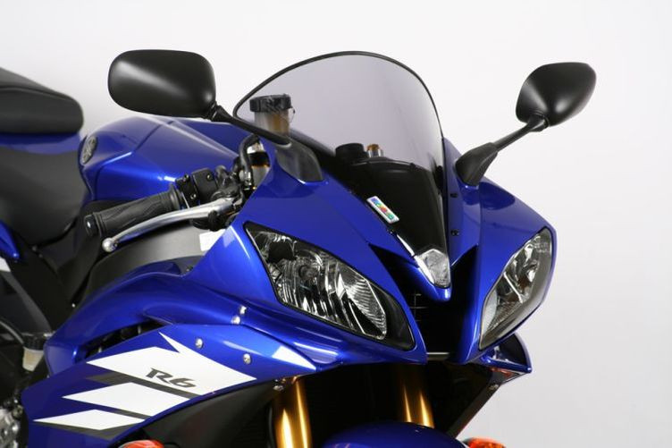 MRA Verkleidungsscheibe, Yamaha YZF R 6 2006-2007, klar, Originalform (Stück)