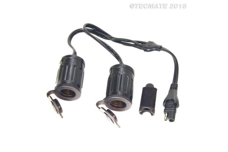 OPTIMATE Y-Splitter, SAE auf 2 x Auto-Steckdosenkupplung (No.26) (Stück)
