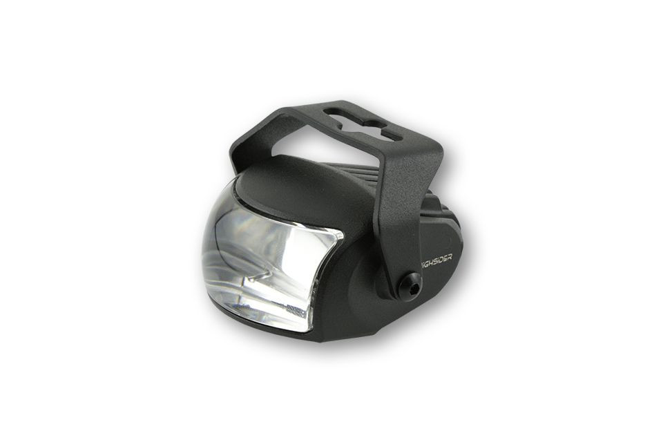 HIGHSIDER LED- Abblendscheinwerfer COMET- LOW, matt schwarz (Stück)