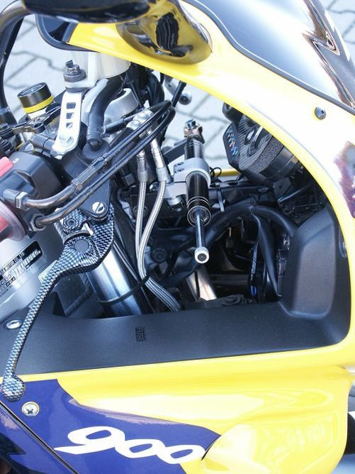 LSL Lenkungsdämpfer Kit Honda CBR 900RR (92-97), titan (Set)