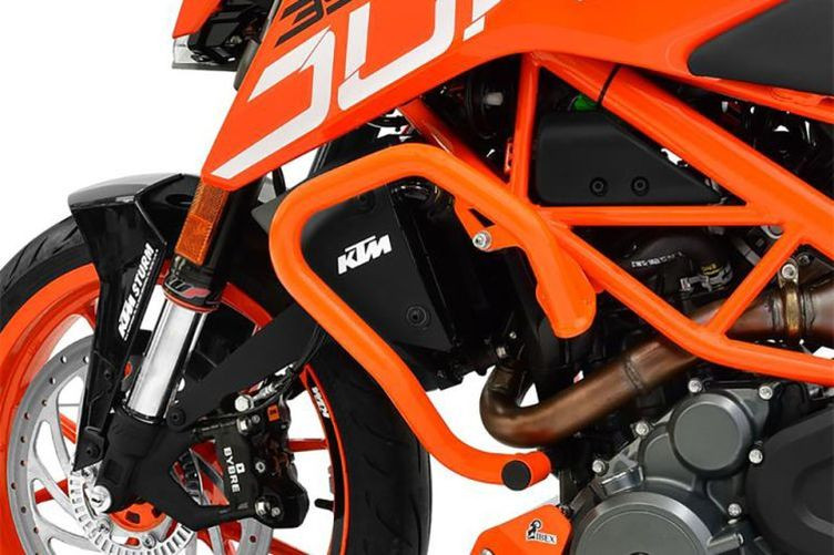IBEX Sturzbügel KTM Duke 390 (17-18) orange (Paar)