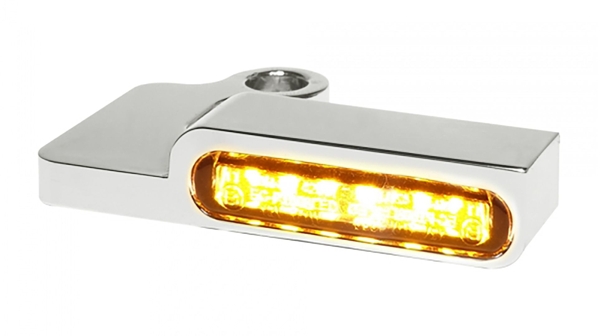 HeinzBikes LED Blinker für H-D Lenkerarmaturen SPORTSTER 1990-2003, chrom