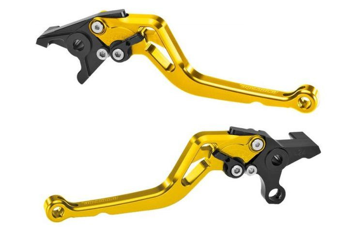 Probrake Kupplungs- & Bremshebelset MIDI, gold, ducati (Paar)