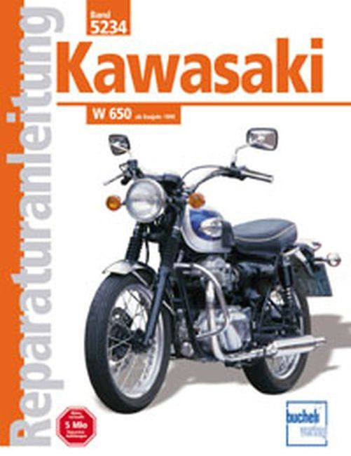 Motorbuch Bd. 5234 Reparatur-Anleitung KAWASAKI W 650, 99- (Stück)