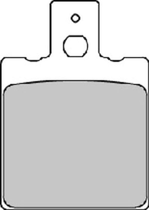 FERODO Bremsbelag FDB 207 P (Satz)