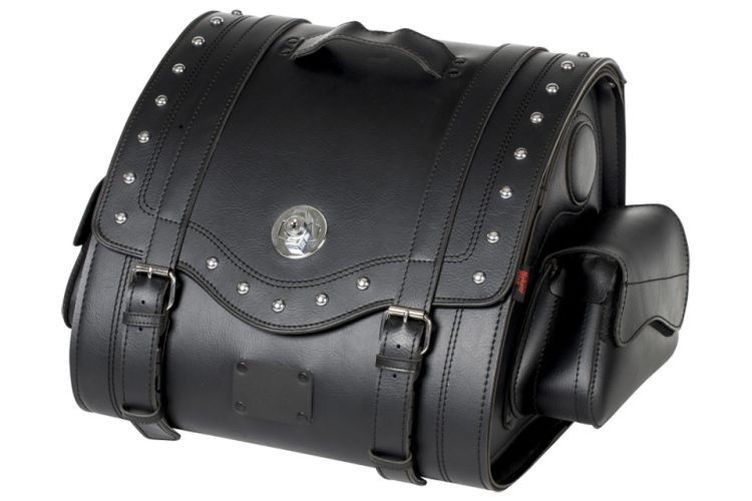 HIGHWAY HAWK Ledertasche Memphis, Small, genietet (Stück)