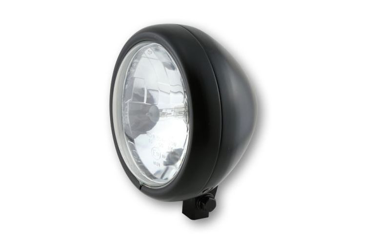 SHIN YO 5 3/4 Zoll Hauptscheinwerfer PECOS, schwarz matt (Stück)