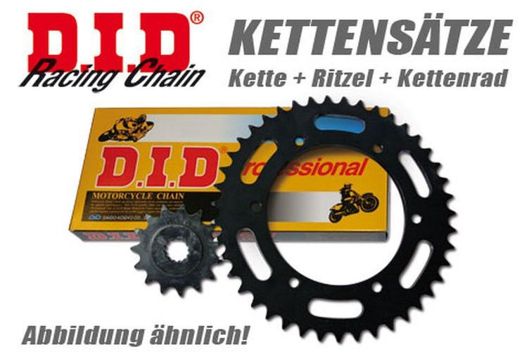 DID Kette und ESJOT Räder VS-Kettensatz Kawasaki Z 750 LTD (4 Zyl) 80-82 (Satz)