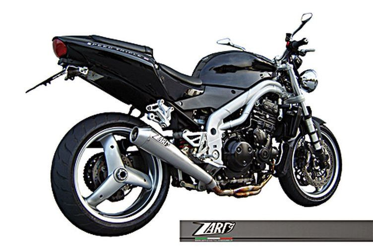 ZARD- Auspuff Triumph Speed Triple, 02-04, Edelstahl (Stück)