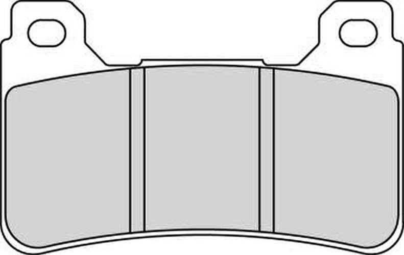 FERODO Sinter Racing Bremsbelag FDB 2181 XRAC (Satz)