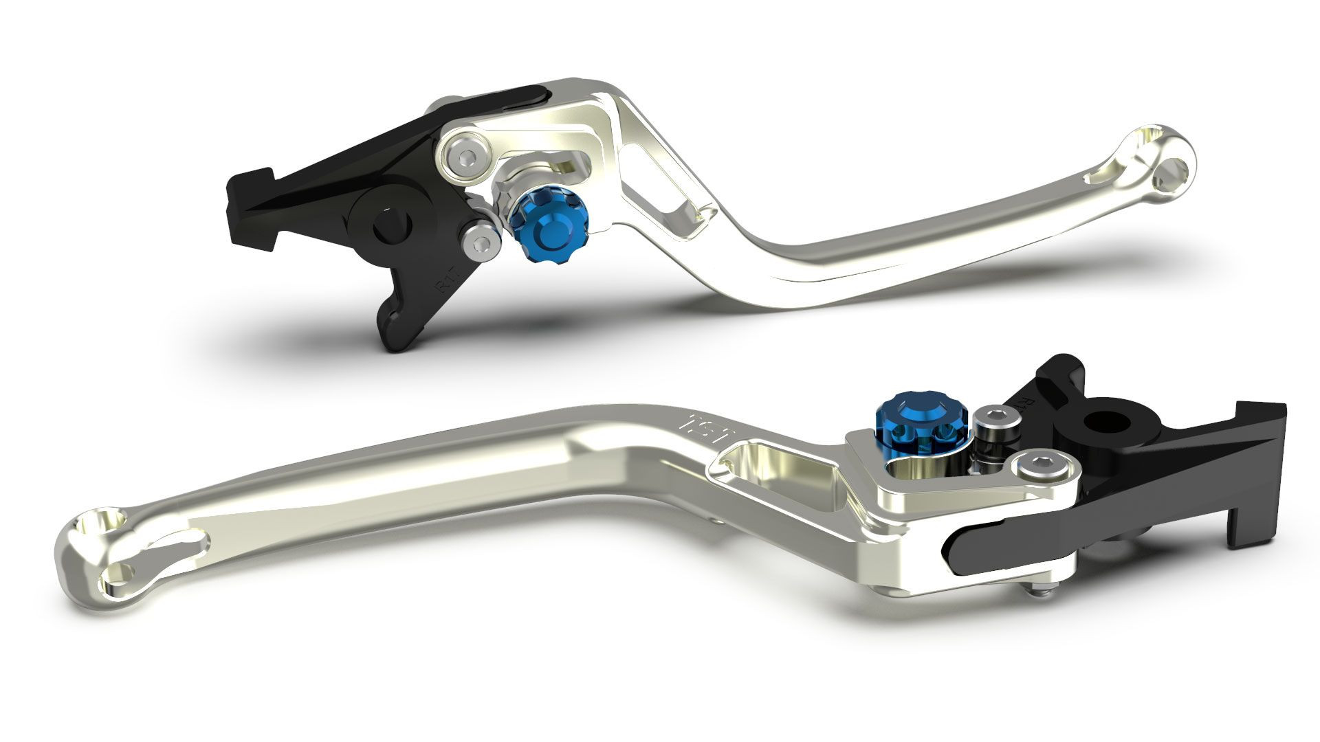 LSL Bremshebel BOW R34R, silber/blau (Stück)