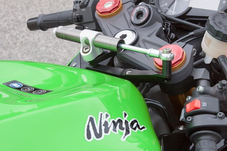 LSL Lenkungsdämpfer Kit Kawasaki ZX-6R 636 ABS 13 -, titan (Set)