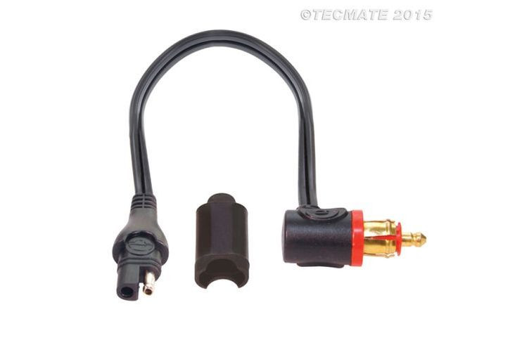 OPTIMATE Adapter SAE auf Motorrad 90° Stecker (no.19) (Stück)