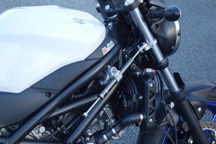LSL Lenkungsdämpfer Kit Suzuki SV650 16-, titan (Set)