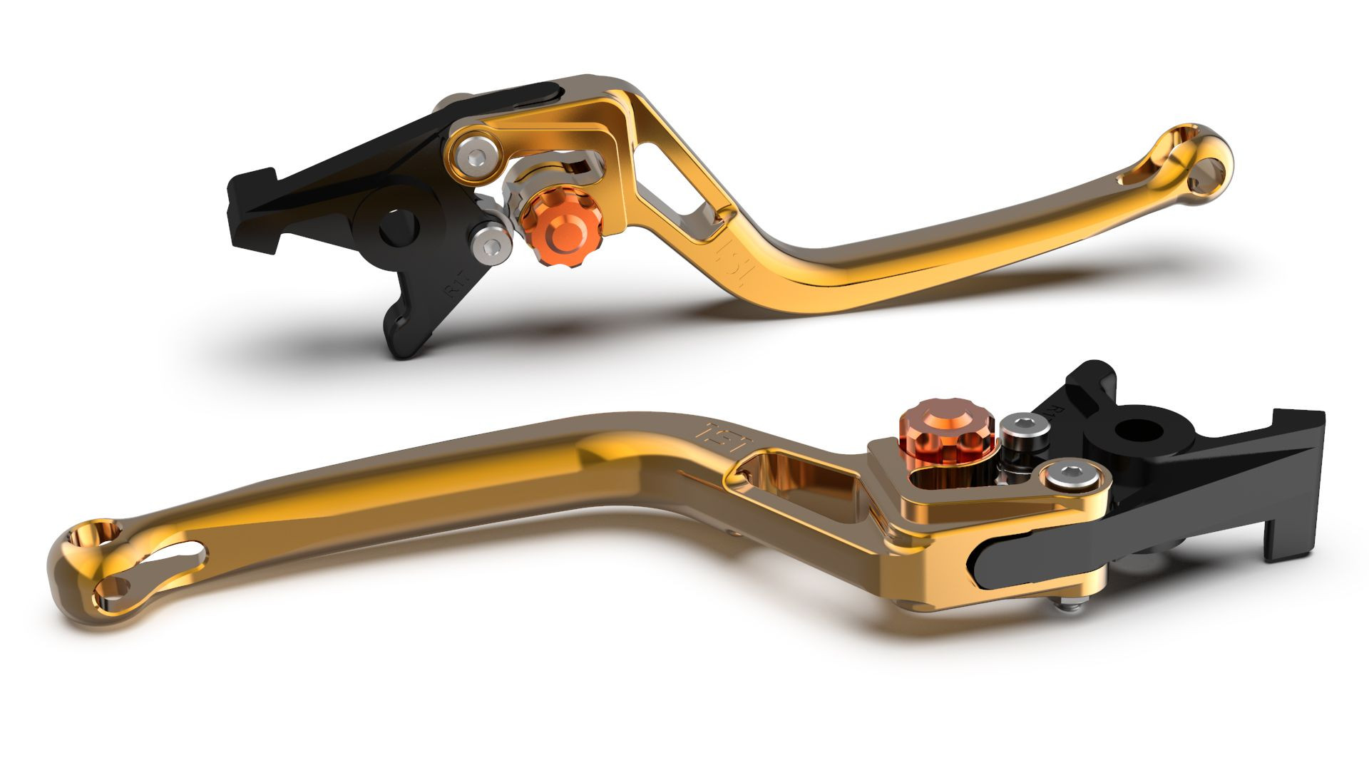 LSL Kupplungshebel BOW L29, gold/orange