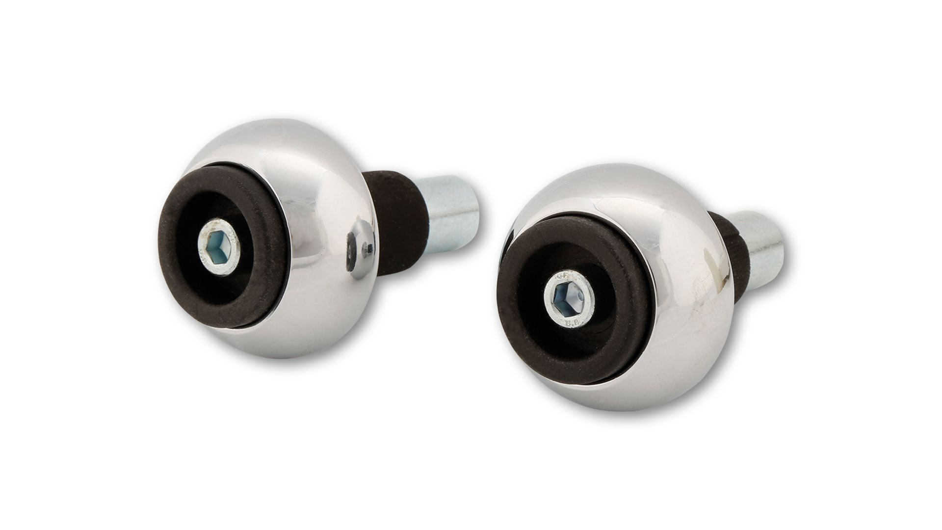 LSL Crash Ball chrom/Stahl/18mm (Paar)
