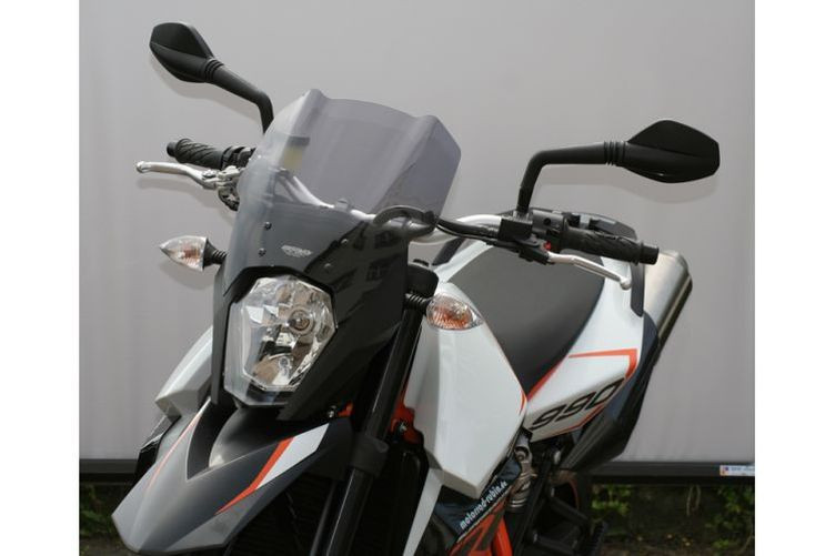 MRA Tourenscheibe T, KTM 990 SUPERMOTO SM / SMR -08-, schwarz (Stück)