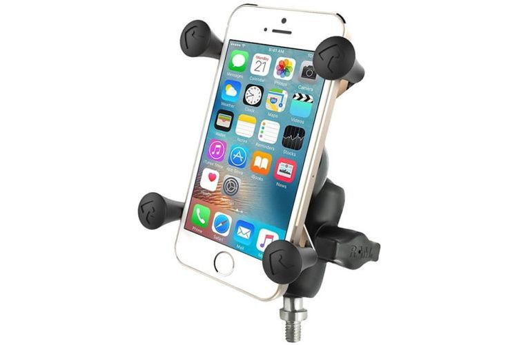 RAM Mounts Universal X-Grip Halterung für Smartphones - Basiskugel mit 3/8-16 Zoll Gewindestift (Stück)