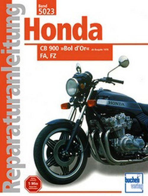 Motorbuch Bd. 5023 Reparatur-Anleitung HONDA CB 900 Bol d Or, FA, FZ (ab1978) (Stück)