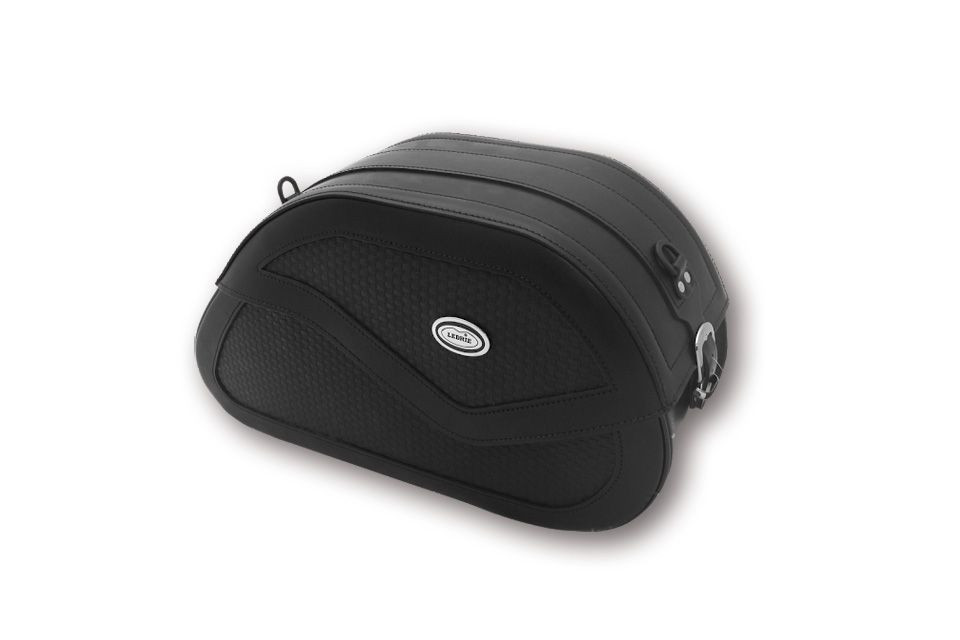 LEDRIE Satteltaschen-Satz 27 l, schwarz (Satz)