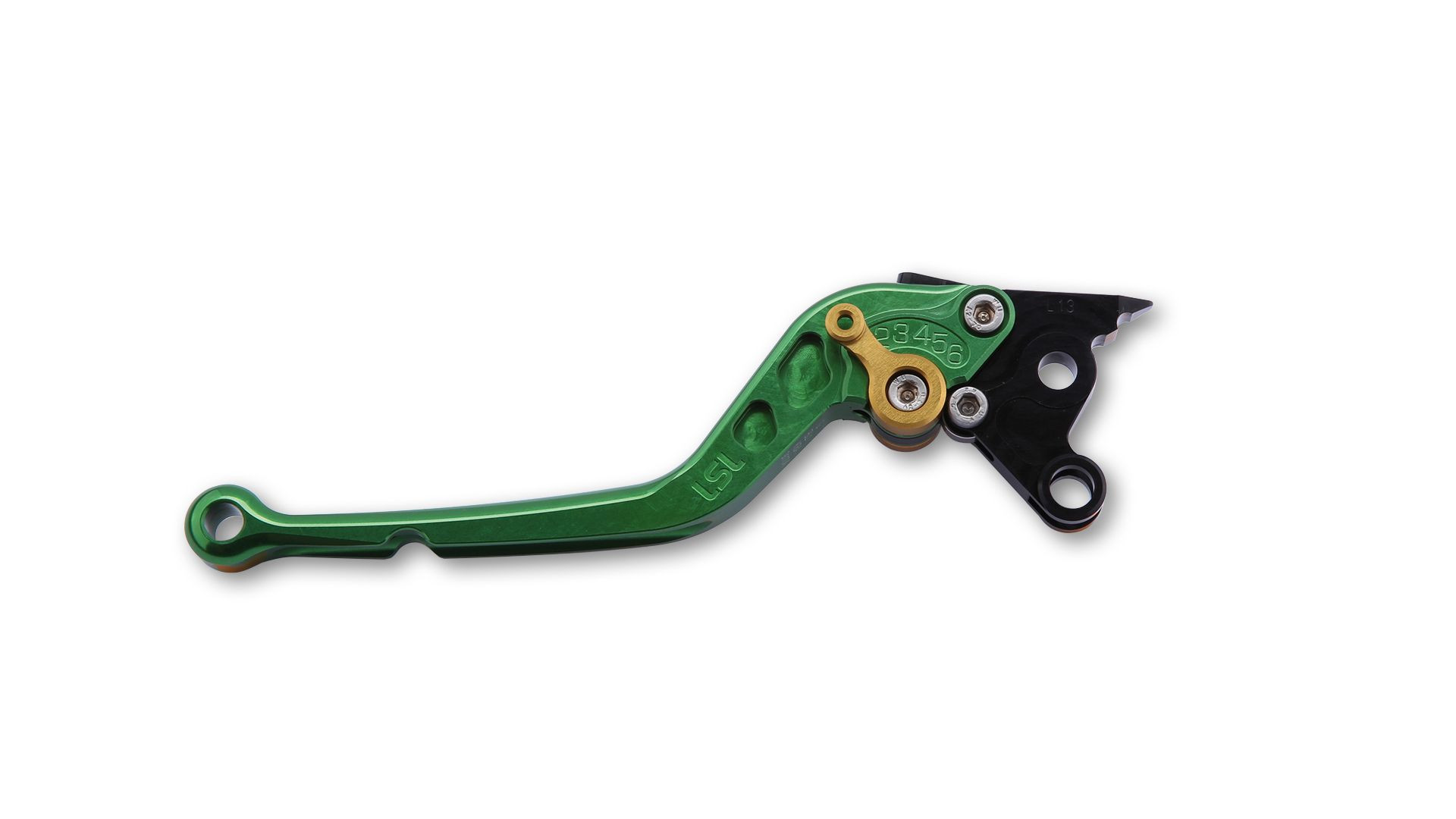 LSL Kupplungshebel L17, Kawasaki grün/gold (Stück)