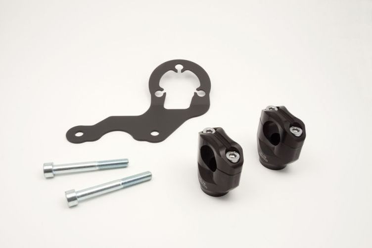LSL Klemmbock-kit Ducati Scrambler 15, schwarze Klemmböcke (Stück)