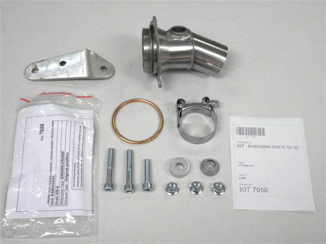 IXIL Adapterrohr Kawasaki ER 6, 05-11, Versys 650, 06-14 (Stück)