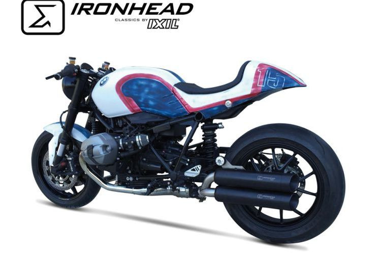 IRONHEAD Edelstahl Auspuff BMW R Nine T, 14- (Stück)