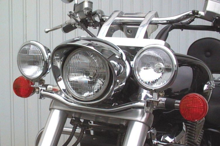 FEHLING Lampenhalter für Zusatzscheinwerfer Honda VTX 1800 2001-2006 (Stück)