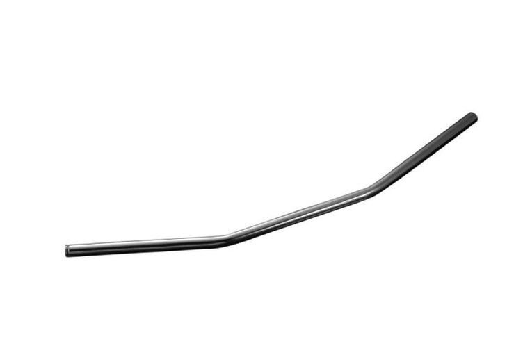 HIGHWAY HAWK Drag Style Wide Lenker mit Kabelkerbe, Ø 25 mm (1 Zoll), schwarz (Stück)