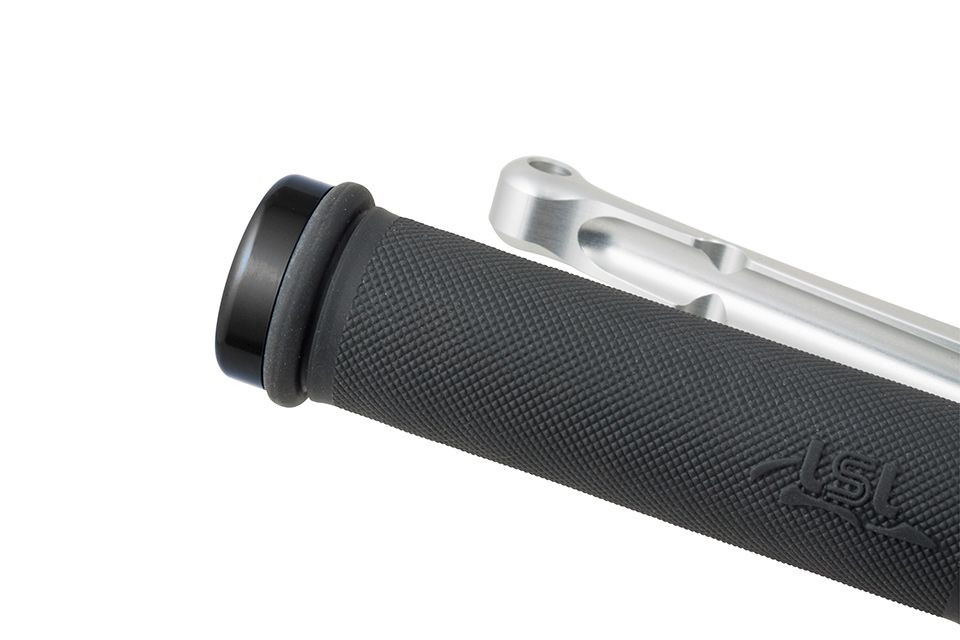 LSL Flat Cap,14mm Alu/titan (Paar)