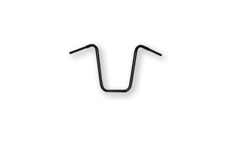 FEHLING Lenker, schmaler Ape-Hanger 1 1/4 Zoll, 1035 mm breit, schwarz universal (Stück)
