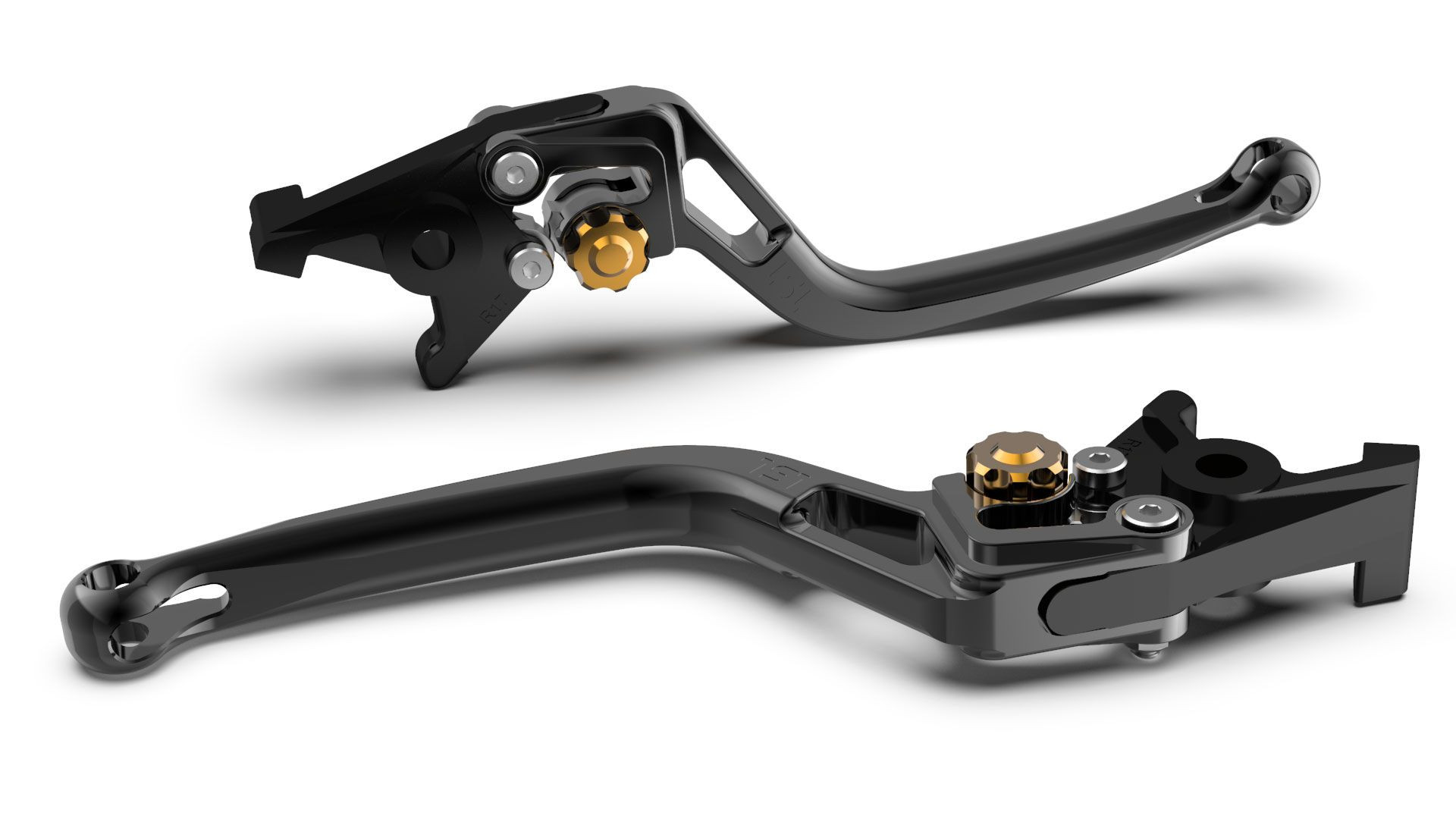 LSL Bremshebel BOW R34R, schwarz/gold (Stück)