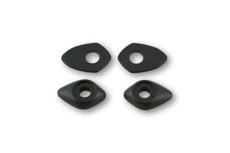 SHIN YO Montageplatten INDY SPACER für div. DUCATI MONSTER 696/796/1100/EVO, Set (Satz)