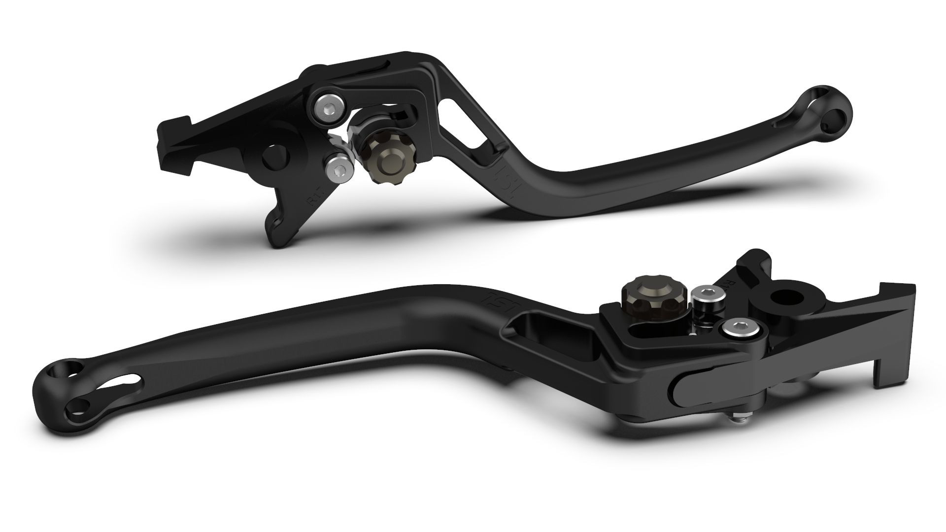 LSL Bremshebel BOW R45,schwarz perlgestrahlt/anthrazit