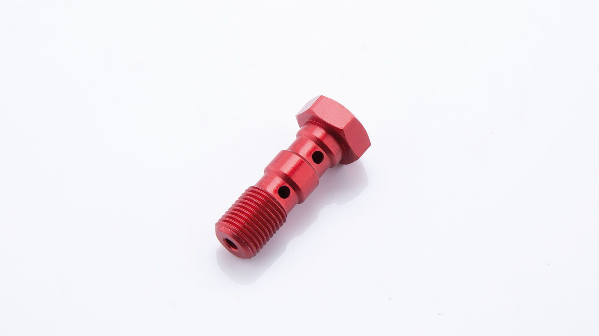 LSL Alu-Doppelhohlschraube M10x1.00, rot (Stück)
