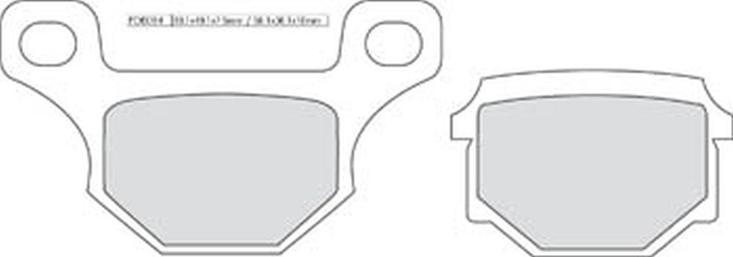FERODO Bremsbelag FDB 384 Platinum (Satz)