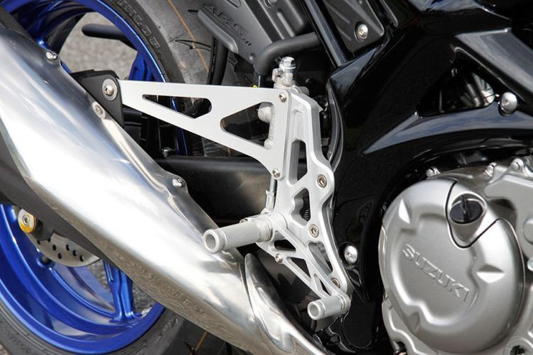 LSL Rastenanlage SUZUKI SFV650 GLADIUS, ABS, schwarz (Stück)