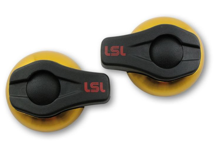 LSL Crash-Pads, gold (Paar)