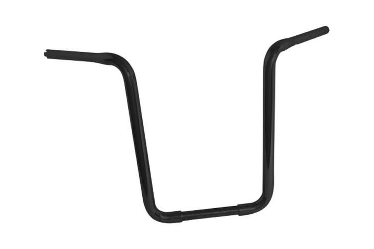 HIGHWAY HAWK Lenker Fat Ape Hanger schwarz (Stück)