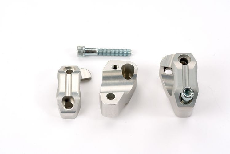 LSL Klemmbock-Kit Buell XB-9/12S 28,6, silber (Stück)