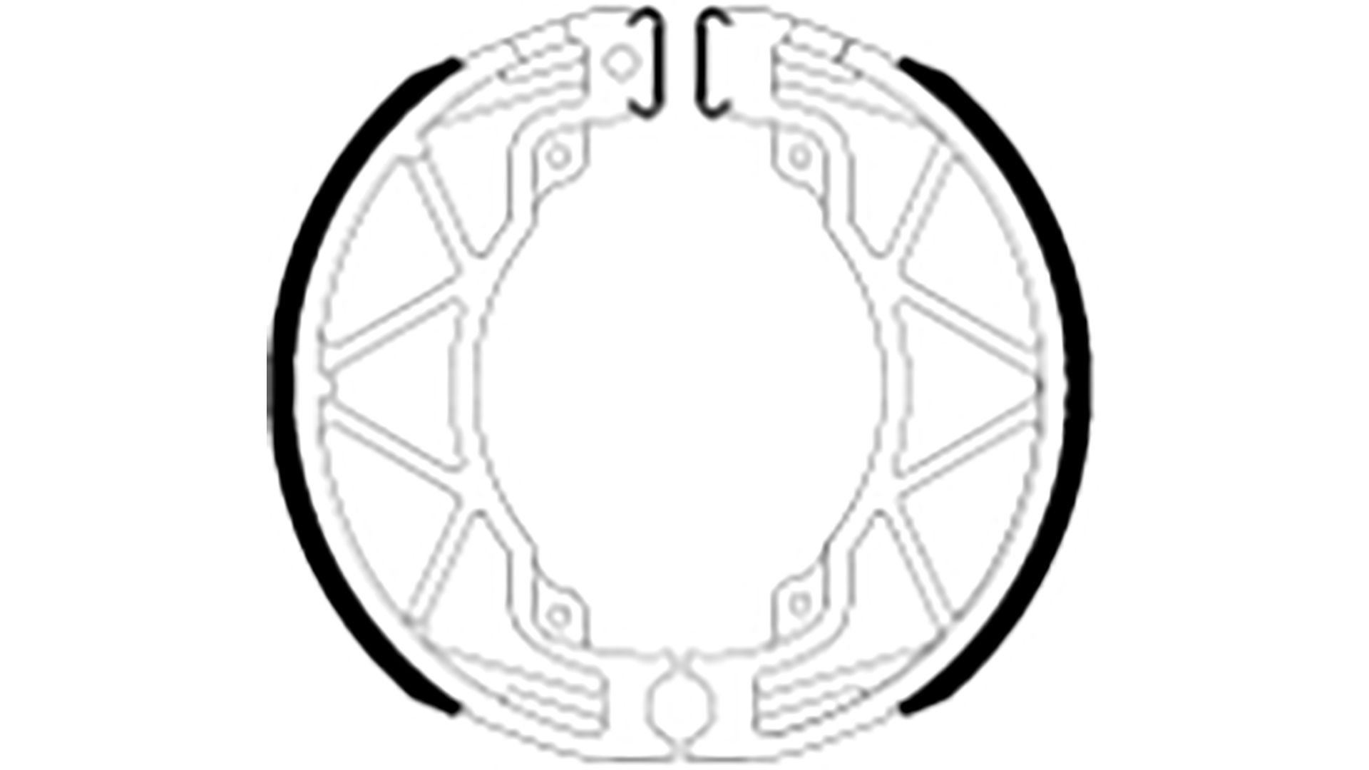 FERODO Bremsbacken FSB 954 (Satz)