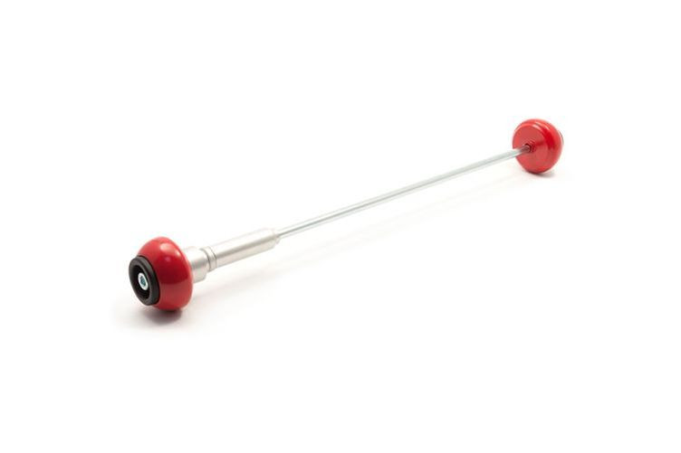 LSL Crash Ball Achse DUCATI Hypermotard, rot, hinten (Set)