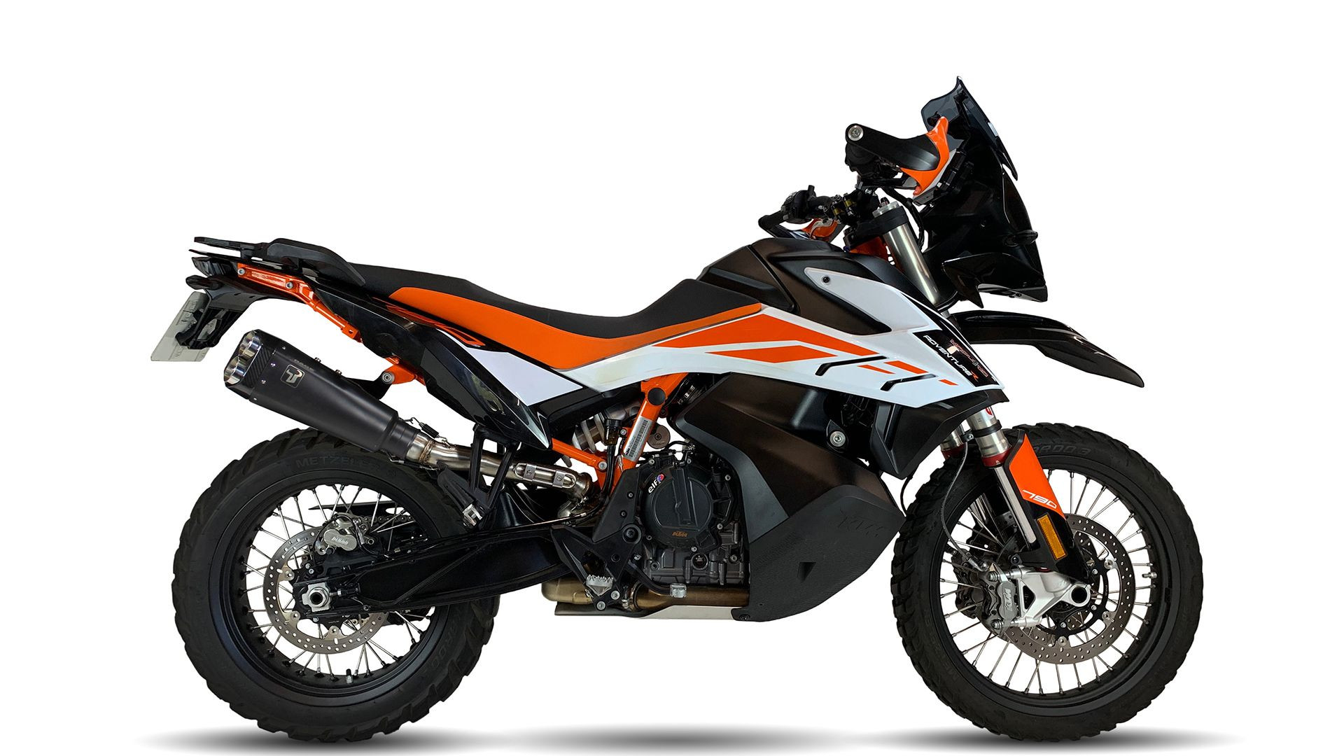 IXRACE Endschalldämpfer M9 KTM 790 Adventure, 19- (Euro4), schwarz