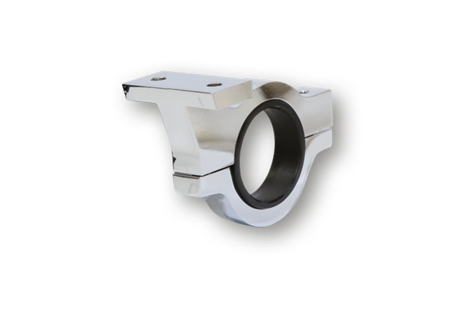 HIGHSIDER Aluminium Lenkerschelle, verchromt, Kontrollanzeige 360-231 (Stück)