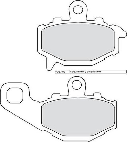 FERODO Eco-Friction Bremsbelag (Satz)