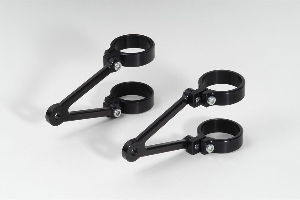 LSL LSL Lampenhalter 50/53mm, extra kurz, mit Blinkeraufnahme (Set)