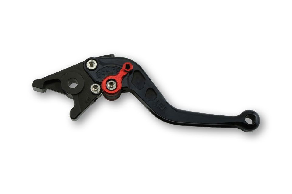 LSL Bremshebel R14, Honda kurz, schwarz/rot (Stück)