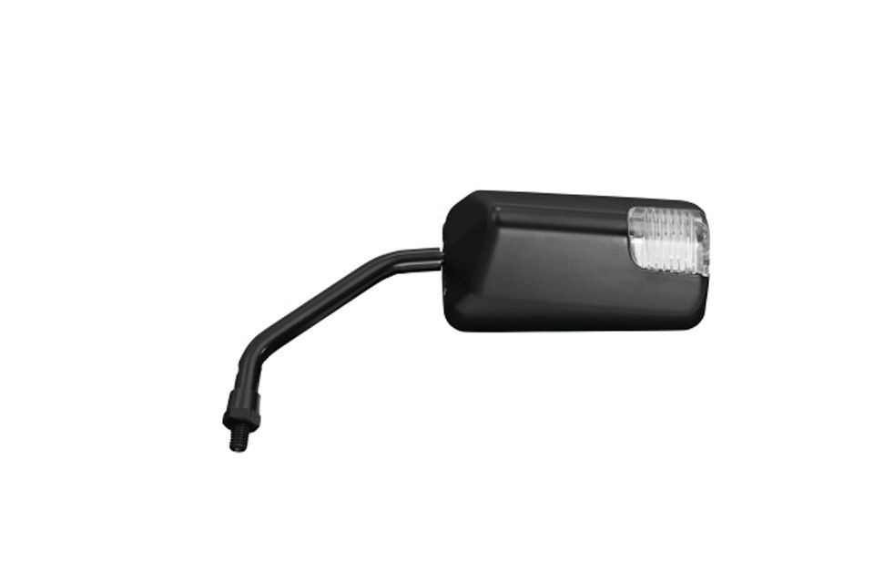 HIGHWAY HAWK Spiegel mit Blinker, schwarz